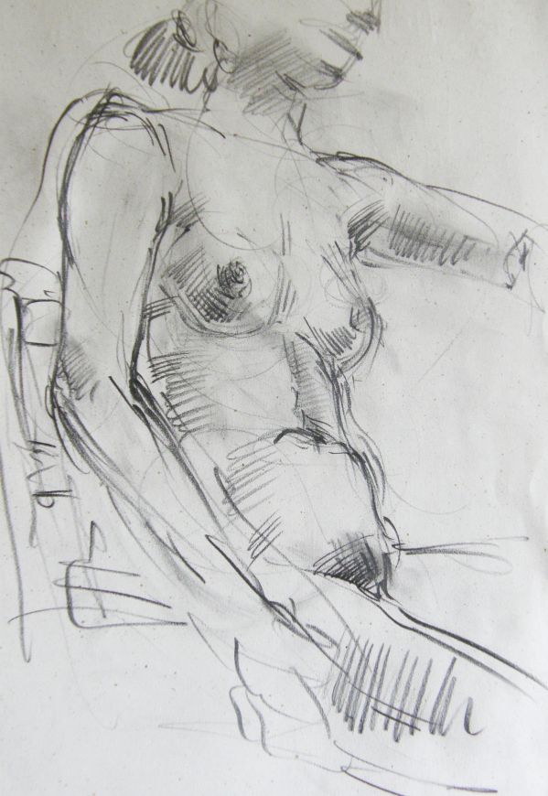 Drawings In Pencil On Paper, Classical